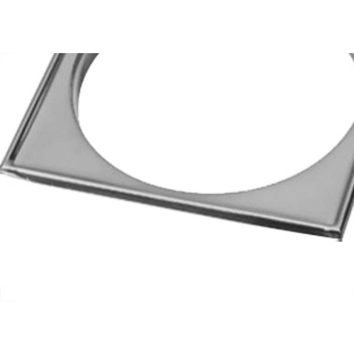 Porta Grelha Luconi Quadr.100Mm Cr