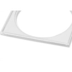 Porta Grelha Luconi Quadr.100Mm Br