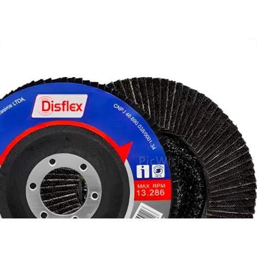 Disco Flap Disflex Fibra 4.1/2X120