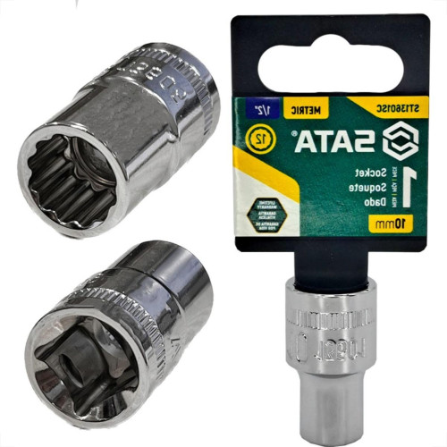 Soquete Sextavado 1/2X10 Sata-13301Sc