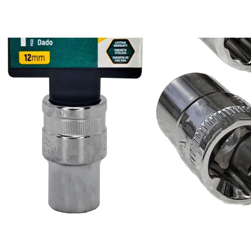 Soquete Sextavado 1/2X12 Sata-13303Sc