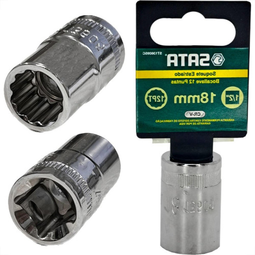 Soquete Sextavado 1/2X18 Sata-13309Sc