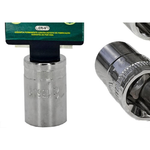 Soquete Sextavado 1/2X18 Sata-13309Sc