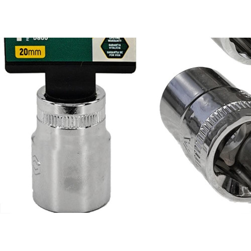 Soquete Sextavado 1/2X20 Sata-13311Sc