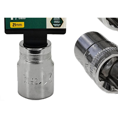 Soquete Sextavado 1/2X21 Sata-13312Sc