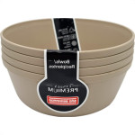 Cj.04 Bowl Pequeno Cza.Concr.450Ml