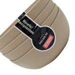 Cj.04 Bowl Grande Cinza 1.100Ml