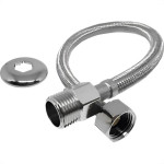 Engate Trancado Alpha Inox 40 Cm