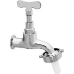 Torneira Jardim Alpha Crom 1128 1/2X3/4