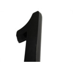 Numero Deplasti 3D Preto 1 13Cm Numero Deplasti 3D Preto 1 13Cm