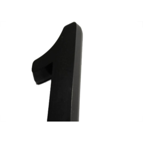 Numero Deplasti 3D Preto 1 13Cm Numero Deplasti 3D Preto 1 13Cm