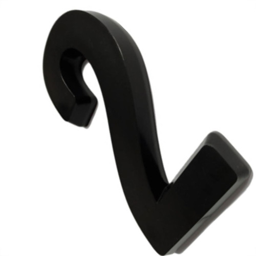 Numero Deplasti 3D Preto 2 13Cm
