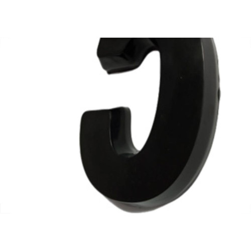 Numero Deplasti 3D Preto 5 13Cm