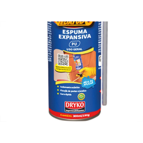 Espuma Expansiva Dryko 300Ml/190G