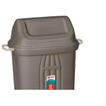 Lixeira Sanremo Basc.Cast.30Lt-283