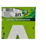 Letra Lubian 3D Branca Abs A 10Cm