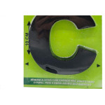 Letra Lubian 3D Preta Abs C 10Cm