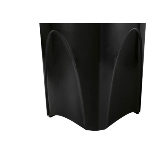 Cesto Lixo Injepl.Rd.Black 100L