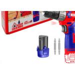 Furadeira/Parafusadeira Emtop 12V 20N Bat 1,5Ah