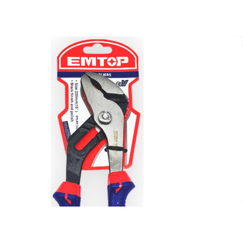 Alicate Bomba D'Agua Emtop Cr-V 10''