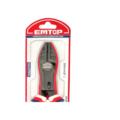 Alicate Pvc Universal Multiuso Ind.Emtop 8''