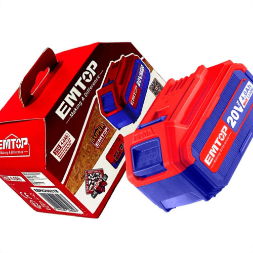 Bateria Emtop Li-Ion 20V 4.0A