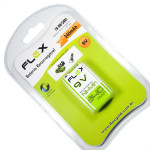 Pilha Bateria Flex 9V Recarr.340Mah