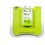 Pilha Bateria Flex 9V Recarr.340Mah