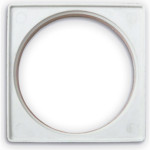 Porta Grelha Grap Quadrada Bca 150 - Kit C/6 UN