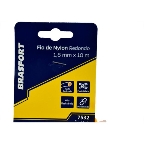 Fio P/Aparador Brasf 1,8X 10Mt Red