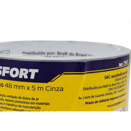 Fita Adesiva Silvert Brasf 48X 5Mt Cza
