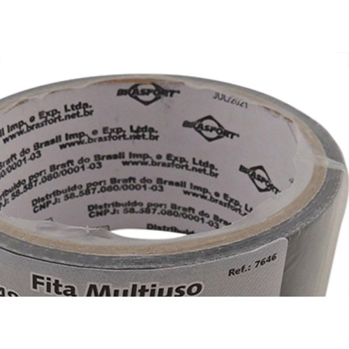 Fita Adesiva Silvert Brasf 48X 5Mt Pta