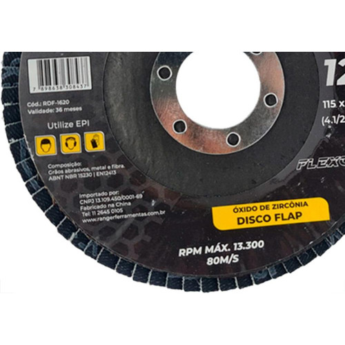 Disco Flap Ranger Zirc.4.1/2 X 120