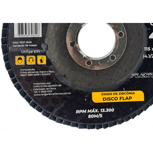 Disco Flap Ranger Zirc.4.1/2 X 40