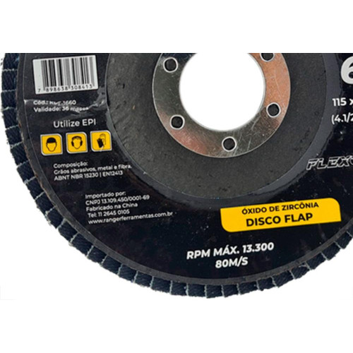 Disco Flap Ranger Zirc.4.1/2 X 60
