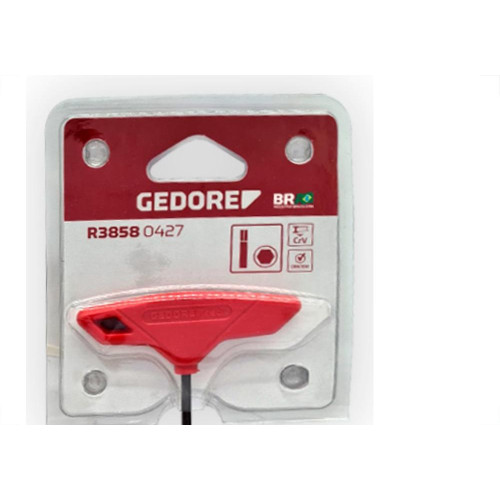 Chave Allen.Cabo T 5,0Mm Gedore Red