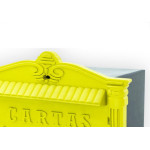 Caixa Carta Thompson Pvc Amarela