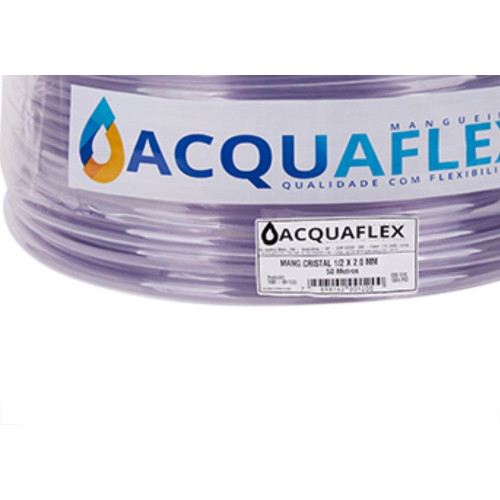 Mangueira Cristal Acqua.3/4X2.0 50Mt