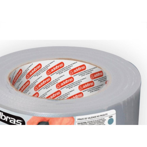 Fita Adesiva Silvert.Adel.48X50M Prata