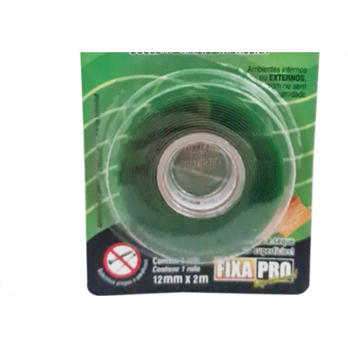 Fita Dupla Face Transp.Adelbras  12X2Mt