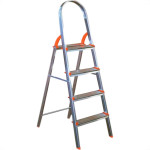 Escada Aluminio Agata 04 Degraus