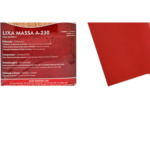 Lixa De Massa Alcar 220 C/25 (A230)