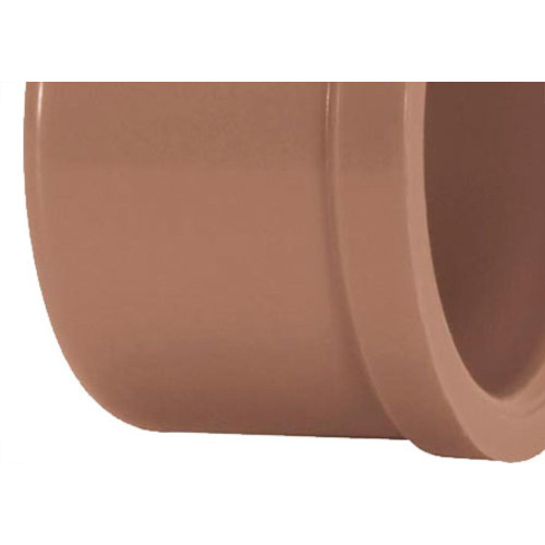 Caps Soldavel PVC Liso Liso Amanco 50Mm - Kit C/10 PC