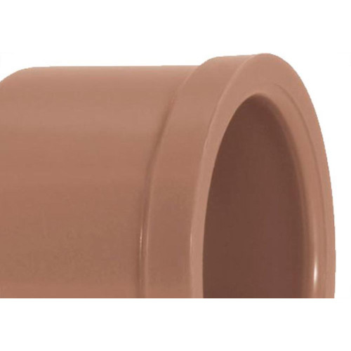 Caps Soldavel PVC Liso Liso Amanco 50Mm - Kit C/10 PC