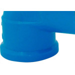 Cotovelo Azul Amanco 40 X 90 C/Anel - Kit C/25 PC