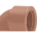 Cotovelo Soldavel PVC Liso Liso Amanco 60Mm X 45