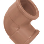 Cotovelo Soldavel PVC Liso Liso Amanco 40Mm X 90 - Kit C/10 PC