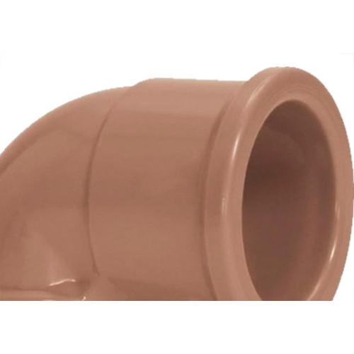 Cotovelo Soldavel PVC Liso Liso Amanco 25Mm X 90 - Kit C/50 PC