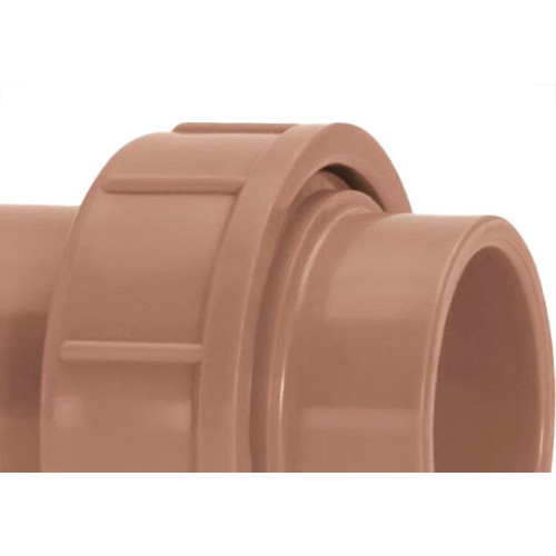 Uniao Soldavel PVC Liso Liso Amanco 50Mmx50Mm