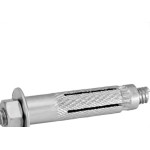 Chumbador. Fixador Cba H 3/8 X 80 C/Prision. - Kit C/25 PC